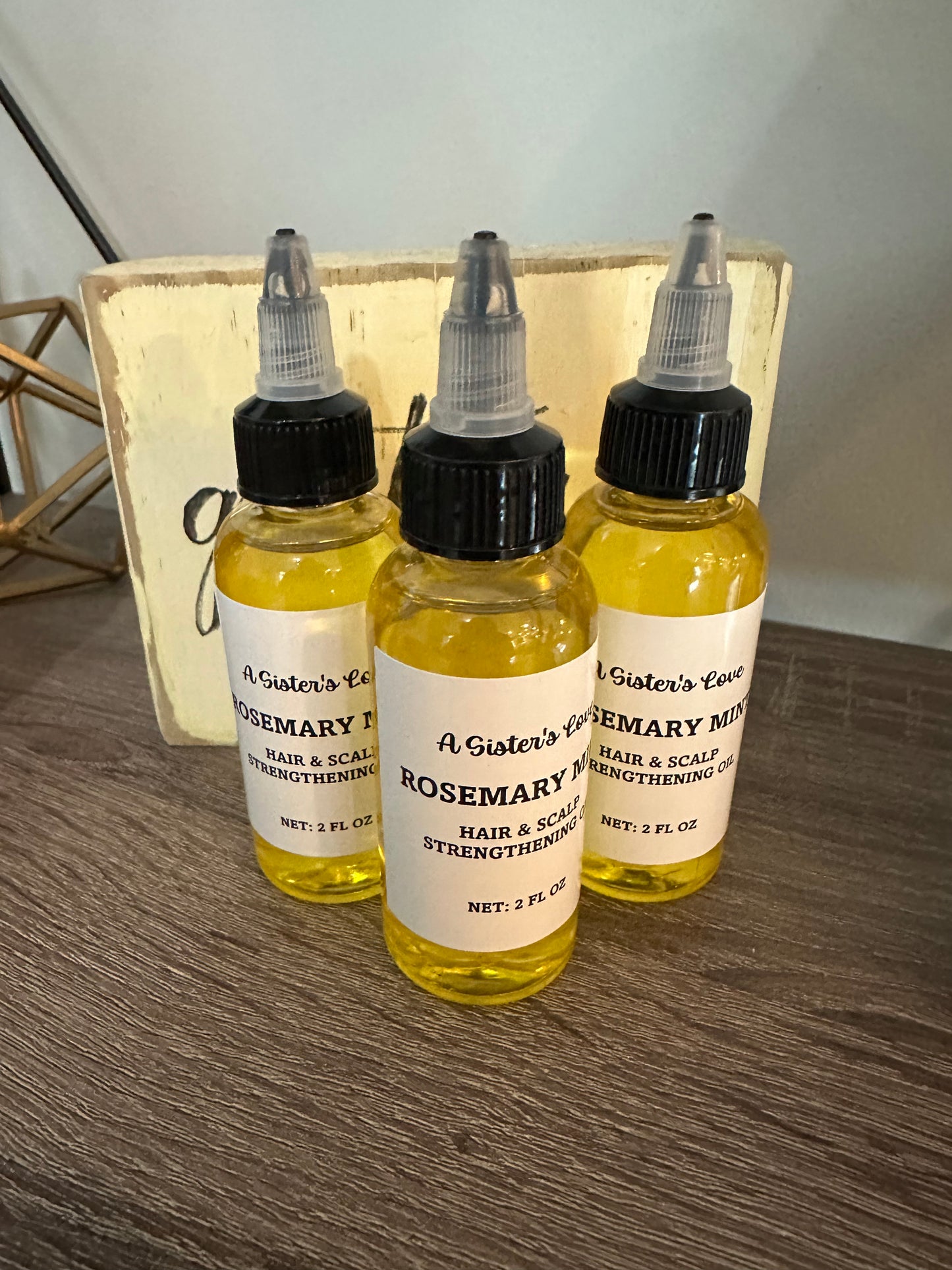 Rosemary Mint Hair Oil